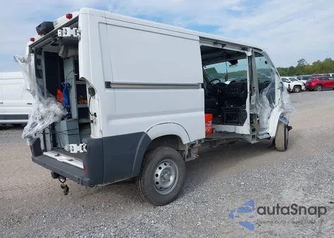 2017 Ram Promaster 1500 Low Roof 136 Wb from USA, damaged, VIN 3C6TRVAG4HE540666